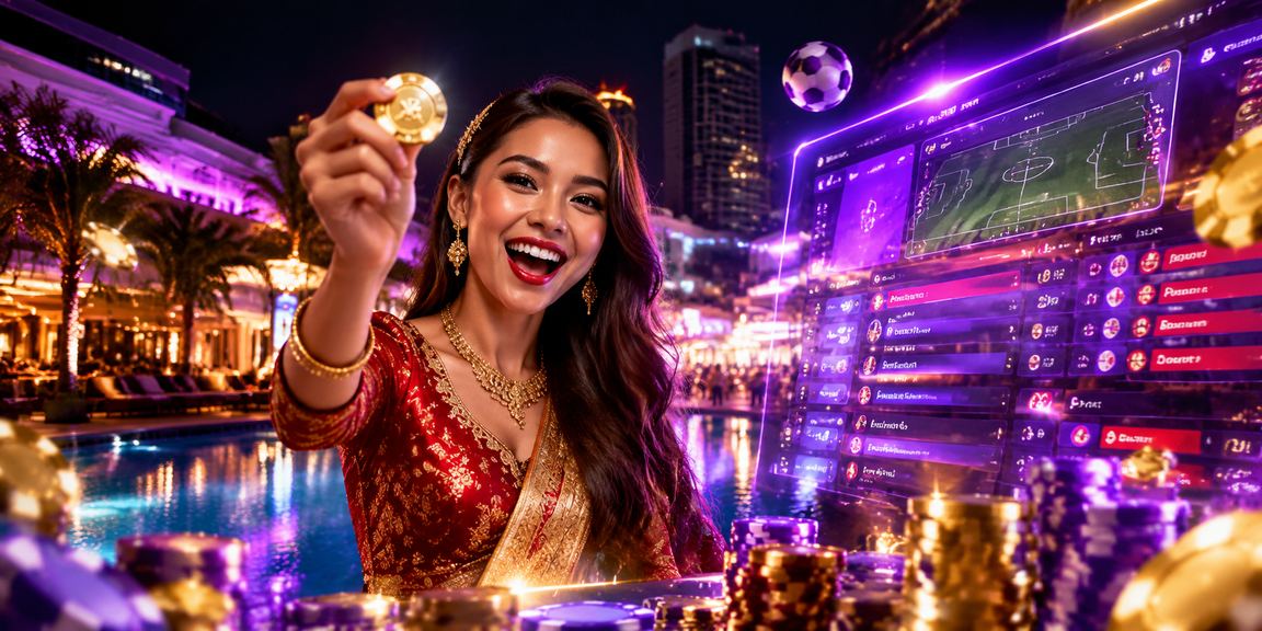 Suasana platform hiburan kasino dalam talian di Johor Bahru dengan gaya Malaysia yang meriah